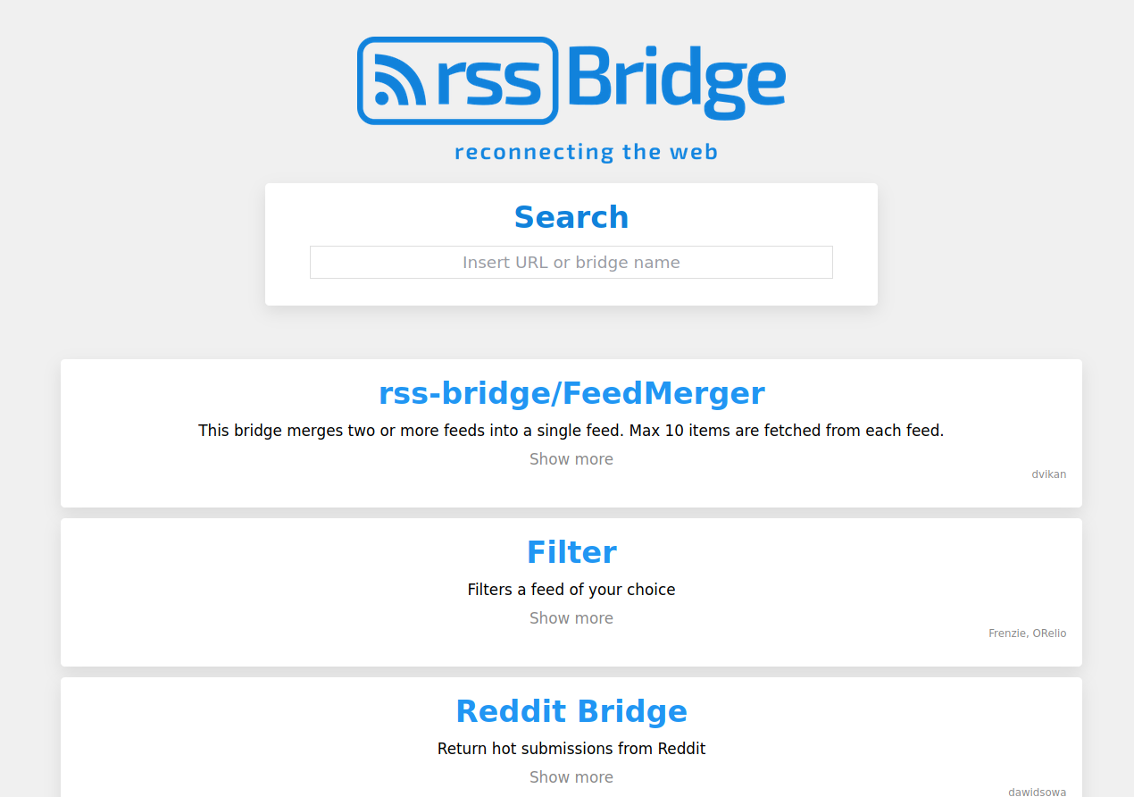 RSS-Bridge